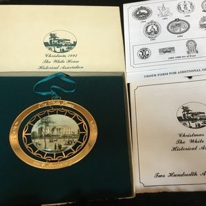 200th Year Anniversary White House Historical Association 1992